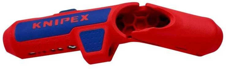 Knipex ErgoStrip, 74 g, Mėlyna, Raudona