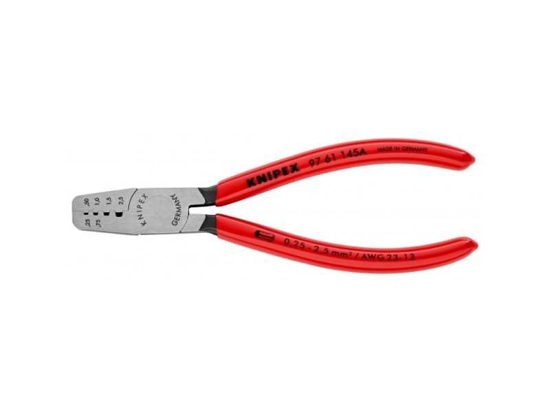 Antgalių presavimo replės Knipex 9761145A; 145 mm
