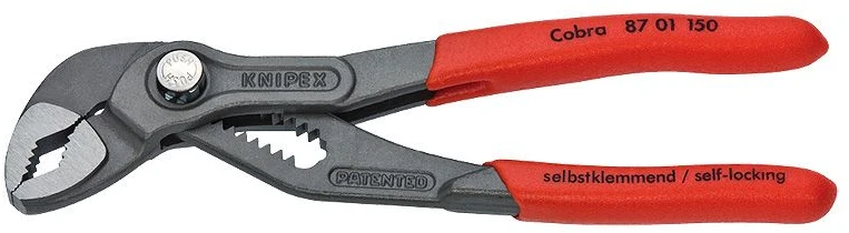 KNIPEX vandens siurblio replės 150 mm Cobra 87 01 150