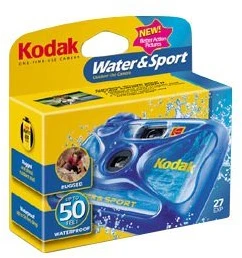 Vienkartinis fotoaparatas Kodak Fun Aquatic (Kodak Sport camera)