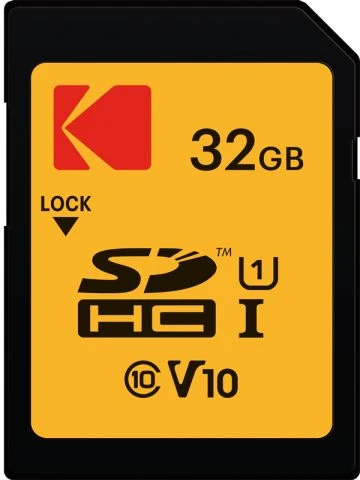 Atminties kortelė Karta Kodak 580X SDHC 32 GB Class 10 UHS-I/U1 (EKMSD32GHC10K)