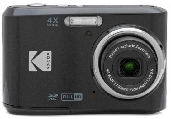 Fotoaparatas Kodak Pixpro FZ45 -digikamera, musta