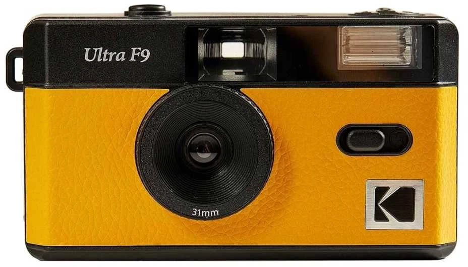 KODAK ULTRA F9 REUSABLE CAMERA Geltonas