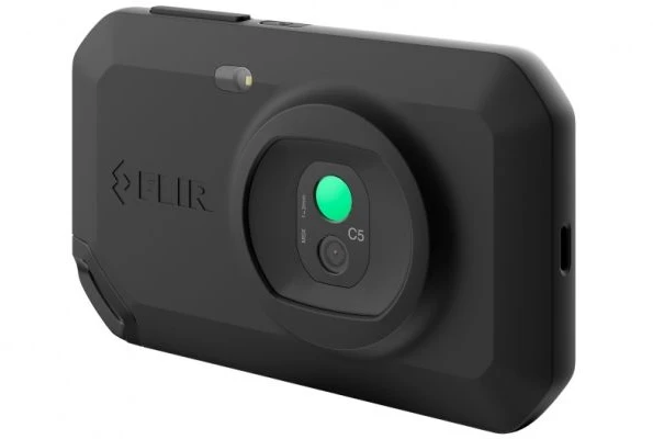 Kompaktiška terminė kamera FLIR C5 su 160x120 pikselių detektoriumi ir nemokama debesijos paslauga