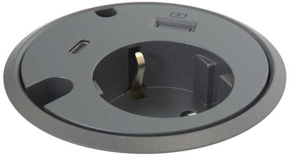Kondator 935-PD16, Pagrindinis, Juoda, 1 kintamosios srovės lizdas(-ai), F tipo, F tipo, 1,25 m