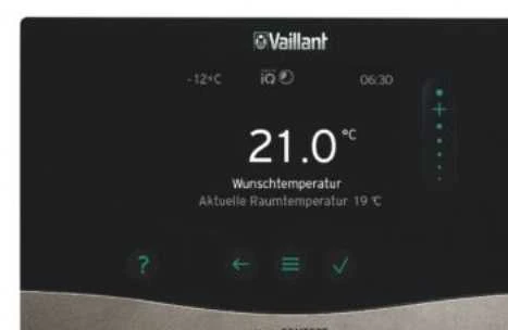 Kondicionierius Vaillant VRC 720 sensoCOMFORT sistemos orų valdiklis