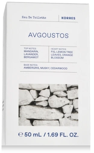 Korres Avgoustos EDT tualetinis vanduo unisex, 50 ml