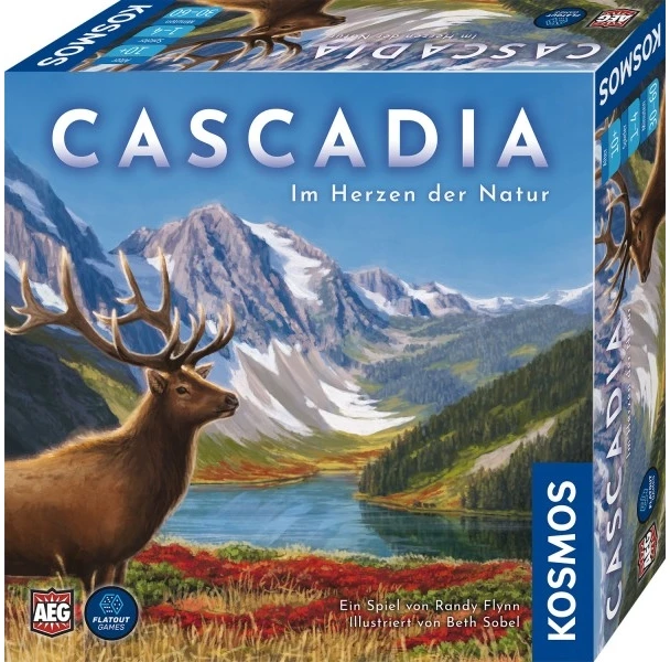 Stalo žaidimas Kosmos Cascadia (Naudoti A)