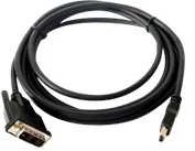 HDMI į DVI kabelis 1.8 m su kištukais