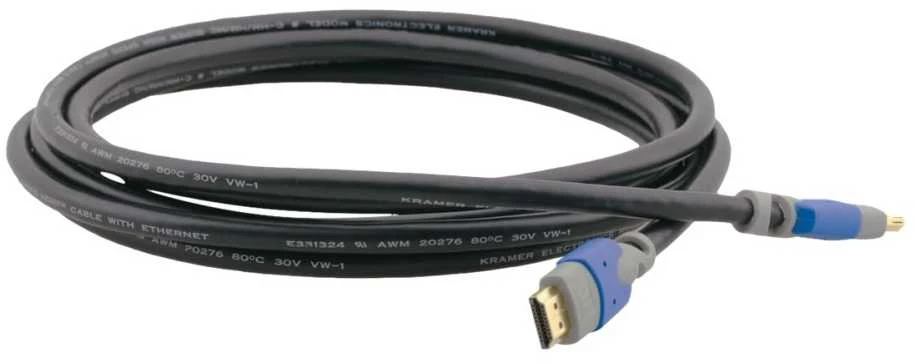 HDMI laidas Kramer 6m su mėlynomis jungtimis