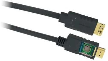 Kramer Electronics CA-HM, 15,2 m, HDMI A tipo (standartinis), HDMI A tipo (standartinis), 3D, 18 Gbit/s, Juoda