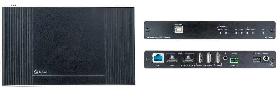 Kramer EXT3-TR korpusas ir jungtys