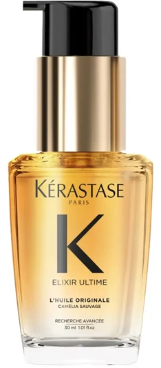 Kerastase Eliksyras Ultime L'Huile Original daugiafunkcis aliejus visų tipų plaukams, 30 ml