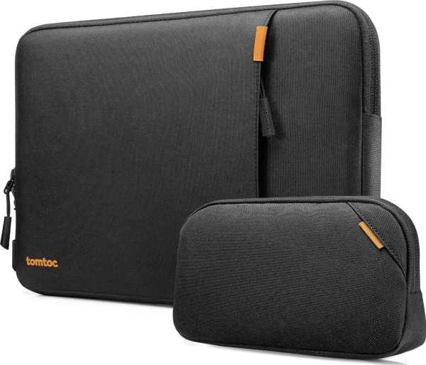 Carruzzo tomtoc A13F2DV Defender-A13 Nešiojamas kompiuteris Sleeve Kit 16″, Juodas