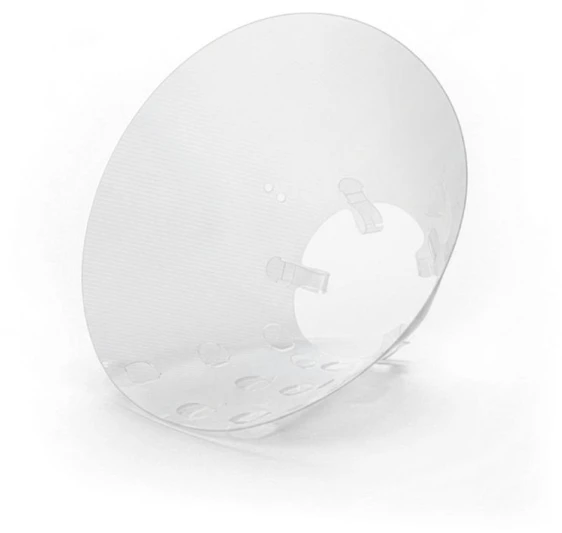KRUUSE BUSTER Clic Collar, 12,5 cm, transparent, 10pcs