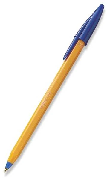 Bic Tušinukas Oranžinis Fine 0.8 mm, mėlyni, pakuotėje 20 vnt.101113
