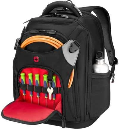 WNG Wenger PROFESSIONAL 17" įrankių kuprinė, Juoda