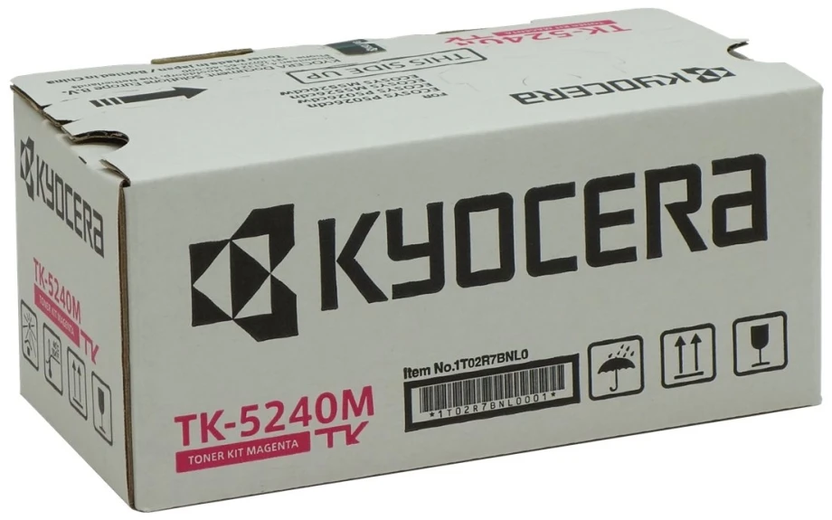 Toneris Kyocera TK-5240 tonerio kasetė, 1 vnt., originali, rausvai raudona