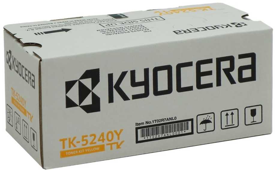 Toneris Kyocera KYOCERA TK-5240 tonerio kasetė 1 vnt. Originalus geltonas