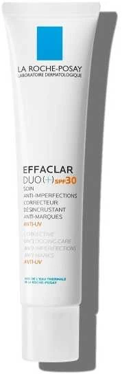 La Roche Posay Effaclar Treatment Duo (+) SPF 30 Anti-Imperfections odos trūkumus mažinantis kremas veidui, 40 ml