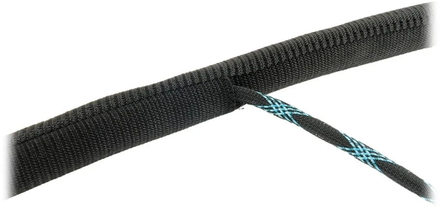 LABEL THE CABLE Cable sleeve 2m – juodos spalvos