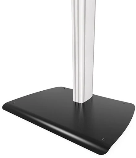 Laikiklis B-Tech SYSTEM X - Laisvai stovintis grindų pagrindas BT8380, grindų plokštė, juoda, plienas, 70 kg, 165,1 cm (65"), 81,3 cm (32")