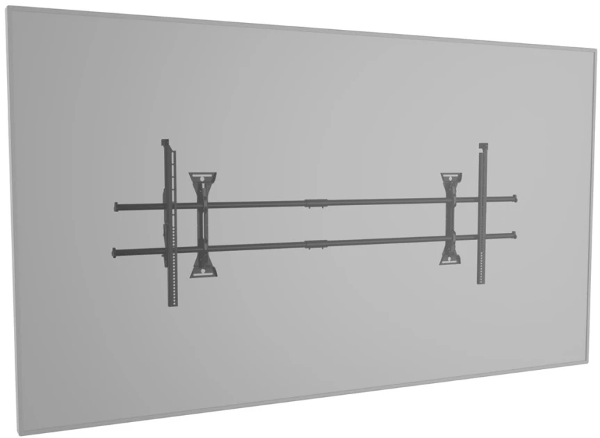 Laikiklis Grape Chief Ultrawide Micro-Adjustable Wall Mount For Displays 80-120'' Juodas Rinkinys montażowy (klamra) Extra duży televizoriui płaskiego juoda Rozmiar ekranu: 203.2-304.8 cm (80''-120'') Montaż ścienny