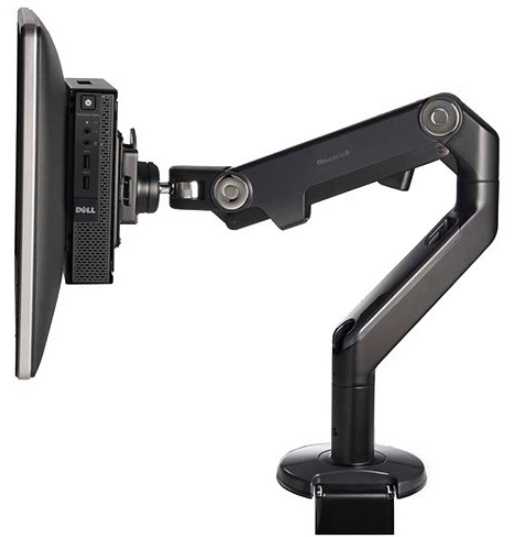 Dell Dual VESA Mount Stand su adapteriu Box, Customer Kit OptiPlex Micro Juodas