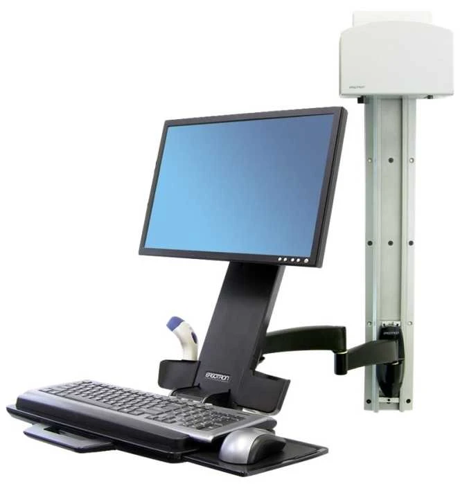 Ergotron Sienos laikiklis monitoriui iki 24 "200 serijos Combo (45 -230- 200)