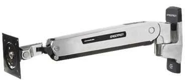 Laikiklis Ergotron 45-361-026, 106,7 cm (42"), 75 x 75 mm, 200 x 200 mm, 0–75°, 360°, sidabro spalvos