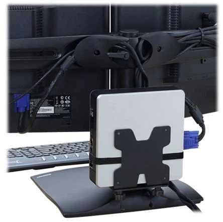 Ergotron Thin Client Mount – montavimo rinkinys (laikiklis, tvirtinimo detalės, dirželis)