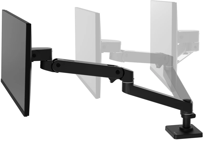 ERT Ergotron LX Pro Series 45-682-292 monitoriaus laikiklis arba stovas 86,4 cm (34″) Stalas Juoda