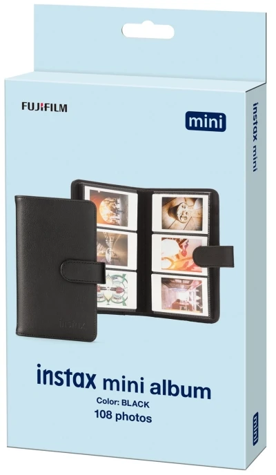 Nuotraukų rėmelis Dėklas Fujifilm Fujifilm Instax Mini Album juodas