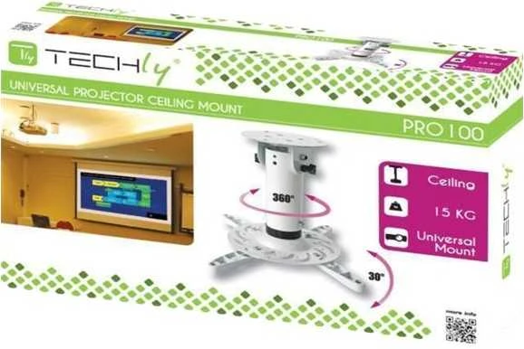 Projektorius Techly ICA-PM 200WH projektoriaus stovas Lubos Balta