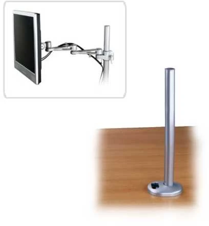 Lindy Stalo Laikiklis - Grometo Spaustukas 450mm Modulinis Nešiojamiesiems Kompiuteriams ir Monitoriams