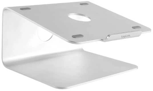 Logilink AA0104 17", aliuminis, nešiojamojo kompiuterio stovas, tinka MacBook serijai ir daugumai 11"-17" nešiojamųjų kompiuterių