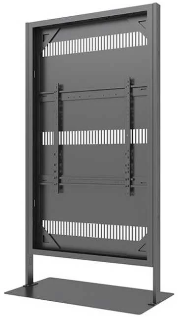 Laikiklis Multibrackets M Pro serija – korpusas 75" Totem Floorbase, skirtas naudoti viduje, plienas, juodas, vertikaliai, 190,5 cm (75"), 35 kg, 600 x 800 mm