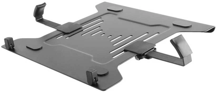RaidSonic ICY BOX IB-MSA101-LH nešiojamojo kompiuterio laikiklis kaip monitoriaus stovų su VESA 75x75 / 100x100 palaikymu priedas