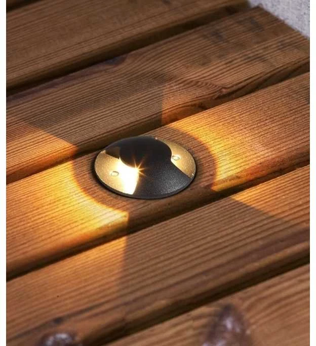 Laikiklis Iberlamp MIJAS įleidžiamas LED prožektorius. Antracito spalvos.