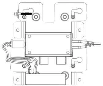 Laikiklis Zebra CC6000 WALL MOUNT BRACKET, SUPPORTS SMALLER PWER SUPPLY