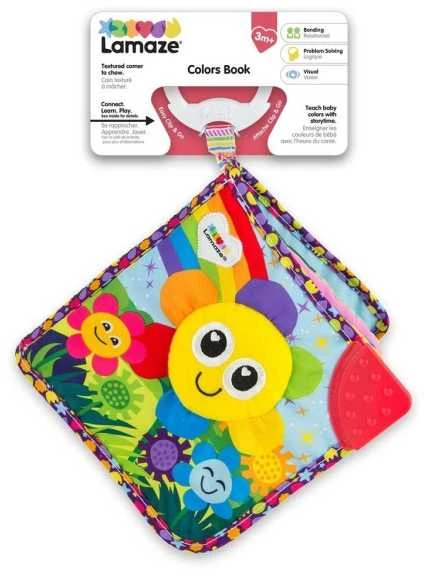 Lamaze - Minkšta kūdikio knyga – Spalvos (941-27934)