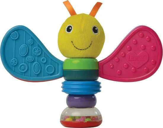 LAMAZE barškutis-kramtukas drugelis FREDDIE