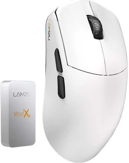 Lamzu MAYA X 8K Baltas (Balta) Belaidė Žaidimų Pelė