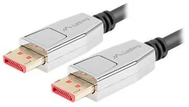LANBERG DisplayPort M/M laidas 20 PIN v1.4 1.8m 8K juodas