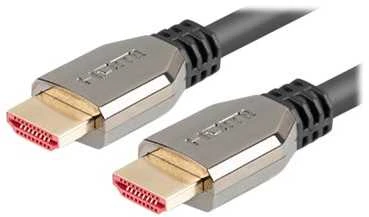 LANBERG HDMI M/M v2.1 cable 1m 8K 60Hz juodas