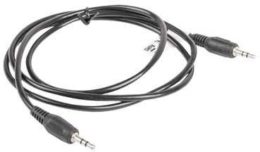 LANBERG CA-MJMJ-10CC-0012-BK stereo kabelis Mini Jack M -> Mini Jack M 1.2m