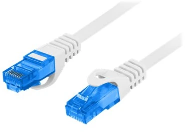 LANBERG patchcord cat.6A FTP LSZH CCA 10m pilkas