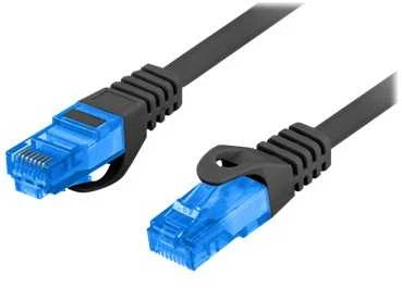 LANBERG patchcord cat.6A FTP LSZH CCA 2m juodas