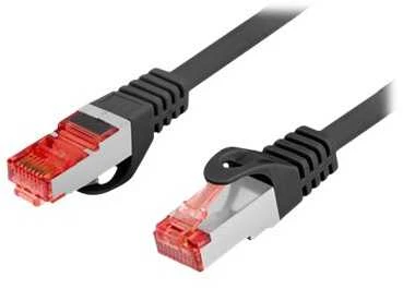 LANBERG Patchcord cat.6 FTP LSZH CU 5m juodas Fluke passed