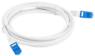LANBERG patchcord kat.6A FTP LSZH CCA 1.5m baltas